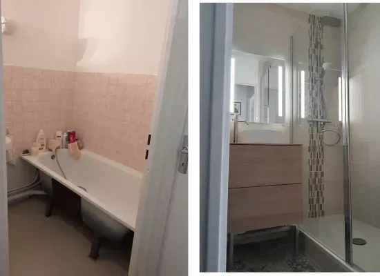 Renovation salle de bain et douche