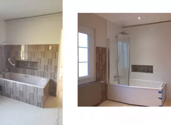 Salle de bain à Couëtron-au-Perche