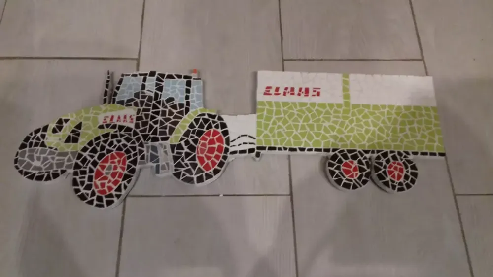 mosaique camion