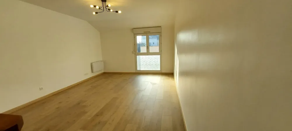 Parquet en bois clair